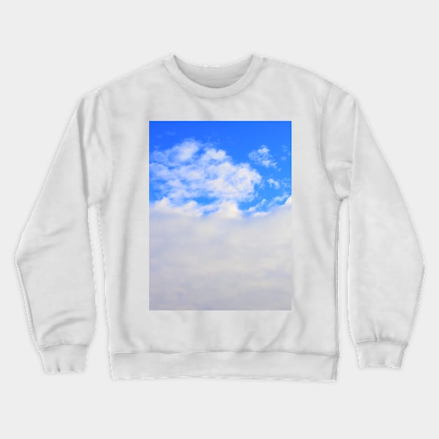 Cloudy Sky Crewneck Sweatshirt by PeteSakeDesigns